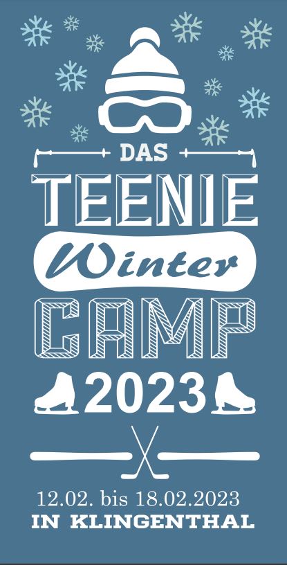 Flyer Teeny Wintercamp 2023